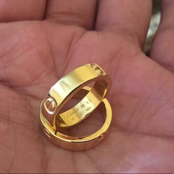 18k REAL GOLD RINGS - Picture 3 of 6
